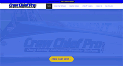 Desktop Screenshot of crewchiefpro.com