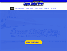 Tablet Screenshot of crewchiefpro.com